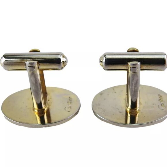 CARTIER Cuffs 2C Motif Beige Gold Plating Authentic USED T20394 authentic - Picture 9 of 15